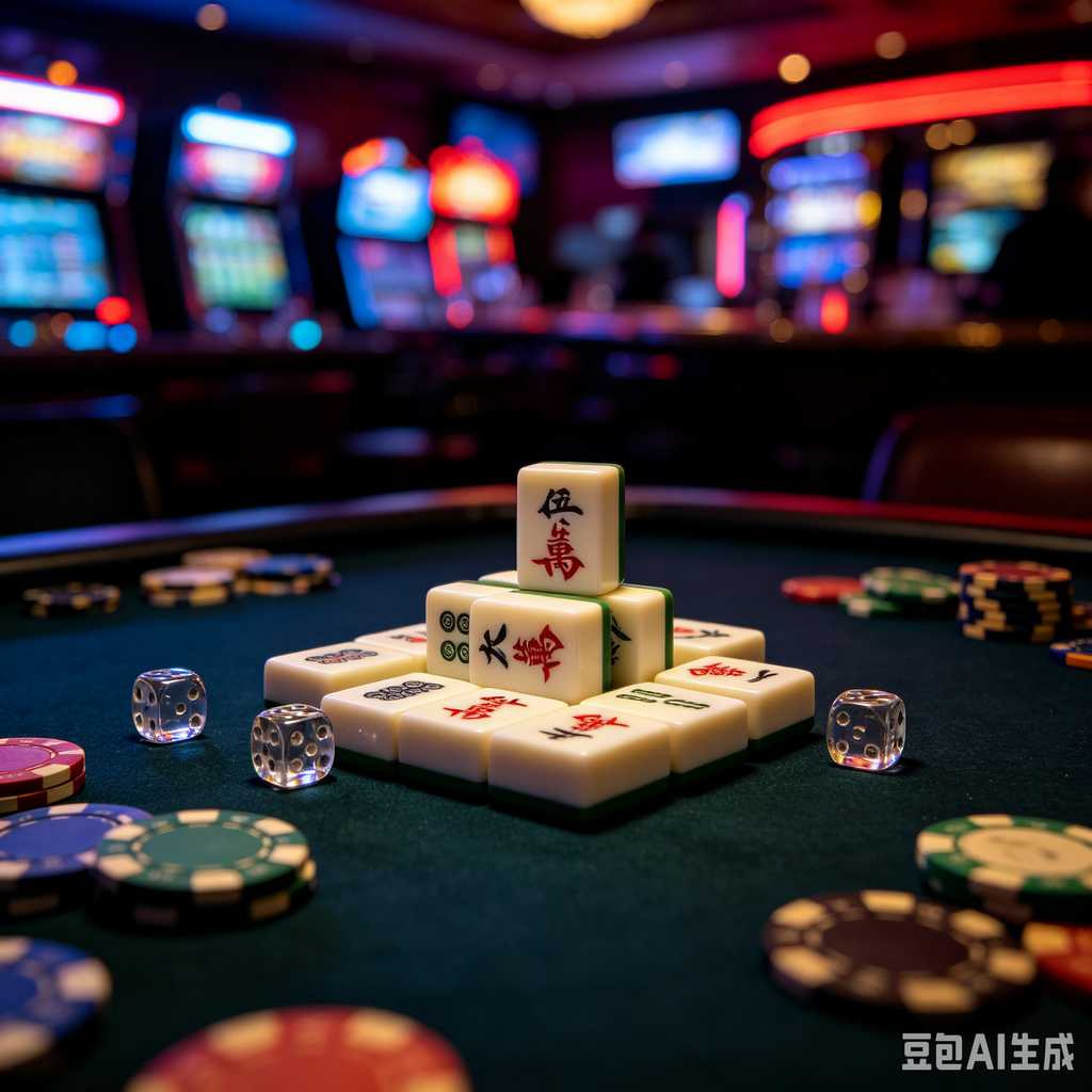 deep print mahjong set
